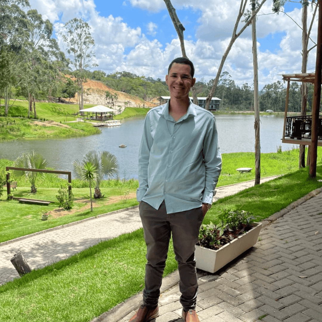 Foto de Robson Albuquerque, criador do Windly